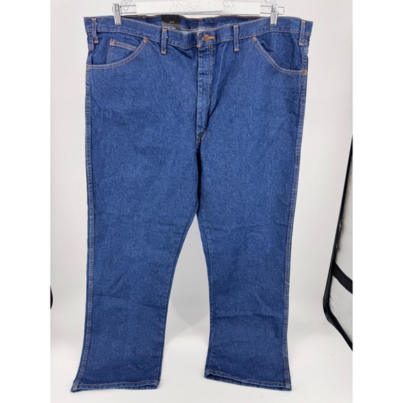 Dickies Jeans 48x32 Relaxed Fit Mens Straight‎ Leg Jeans Dark Wash NEW - Picture 3 of 16